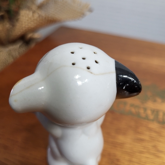 Vintage Ceramic Bonzo Dog I'm Salt I'm Pepper Shakers - Picture 10 of 14